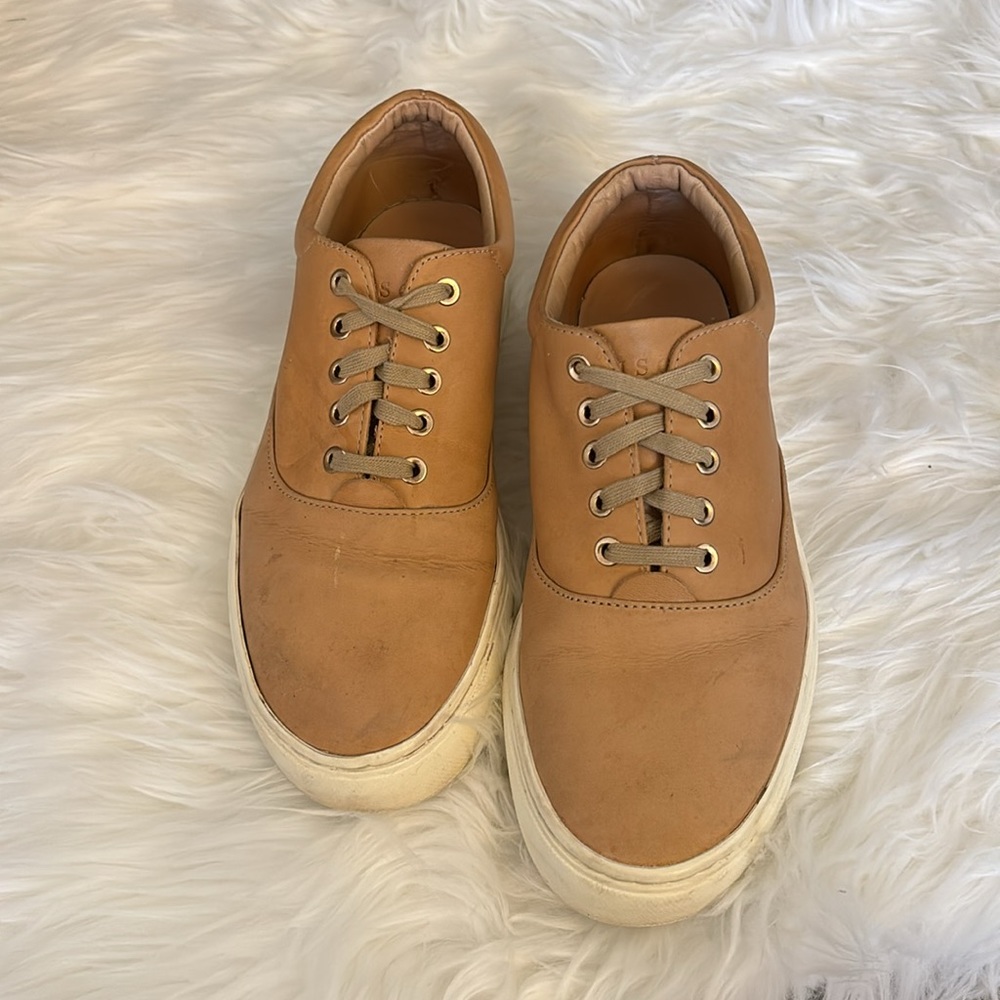Nisolo Everyday Leather Sneaker size 7.5